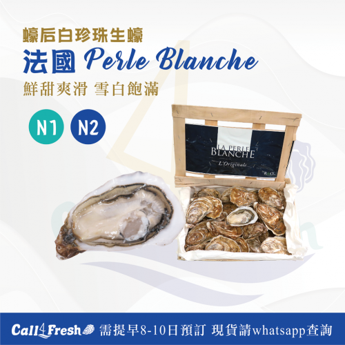 法國Perle Blanche白珍珠生蠔